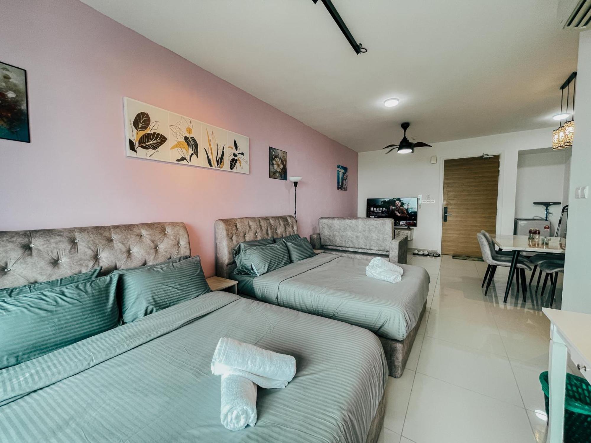 Teega Suites Puteriharbour By Wp Homestay جوهر بهرو المظهر الخارجي الصورة
