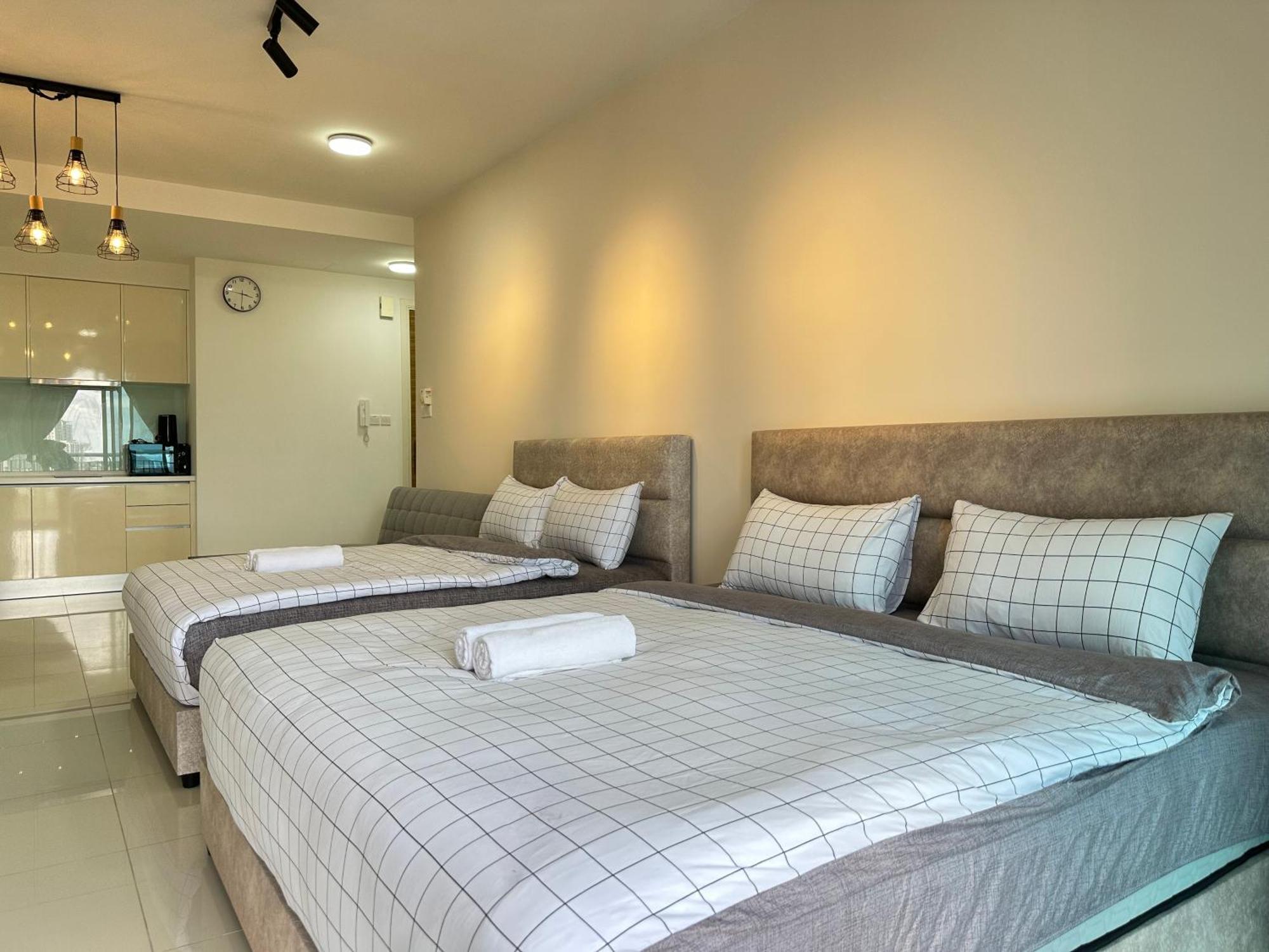 Teega Suites Puteriharbour By Wp Homestay جوهر بهرو الغرفة الصورة