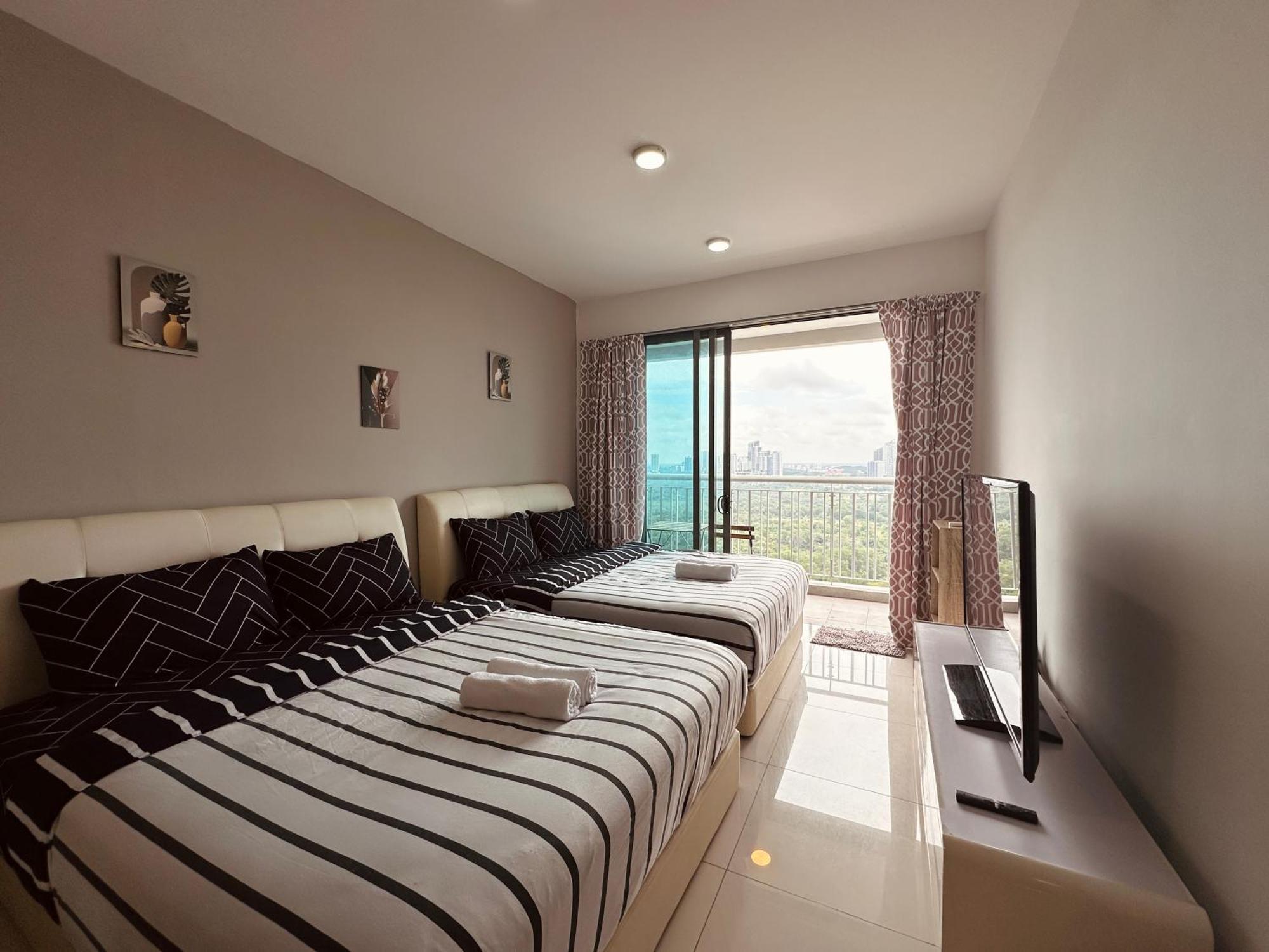 Teega Suites Puteriharbour By Wp Homestay جوهر بهرو الغرفة الصورة