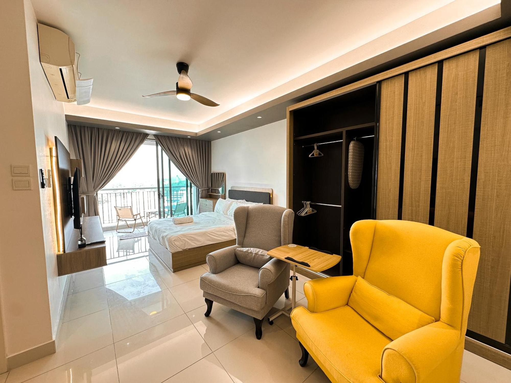 Teega Suites Puteriharbour By Wp Homestay جوهر بهرو الغرفة الصورة